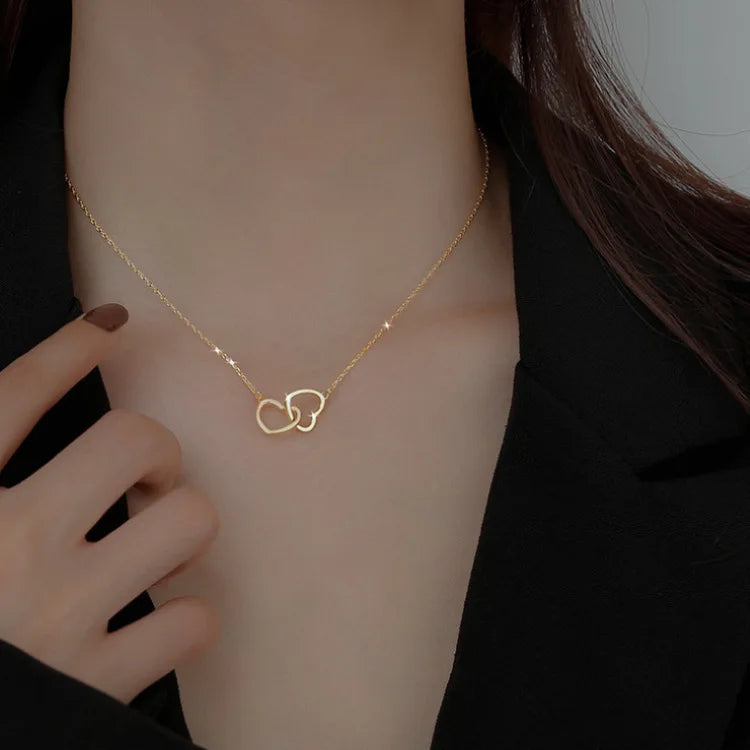 Layered Chain Necklace Neck Chains Lock Pendant Jewelry For Women Punk Choker Padlock Goth Jewelry Grunge Aesthetic Accessories