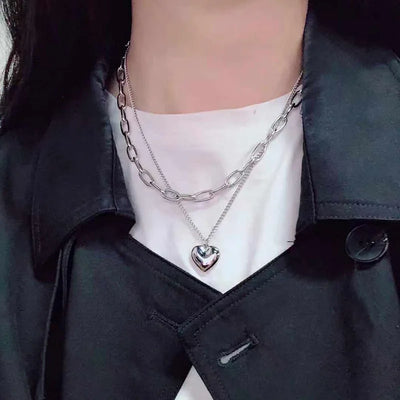 Vintage Necklace on Neck Chain Women's Jewelry Layered Accessories for Girls Clothing Aesthetic Gifts Fashion Pendant 2022