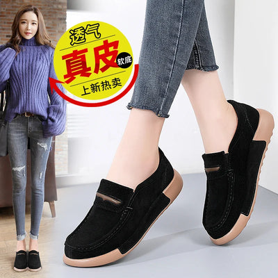 Shoes Women 2025 Spring New Lightweight Non-slip Fashion Trend All-match Casual Soft Bottom Shock Absorption Running Sports